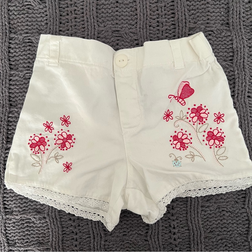 Koala Kids White Shorts